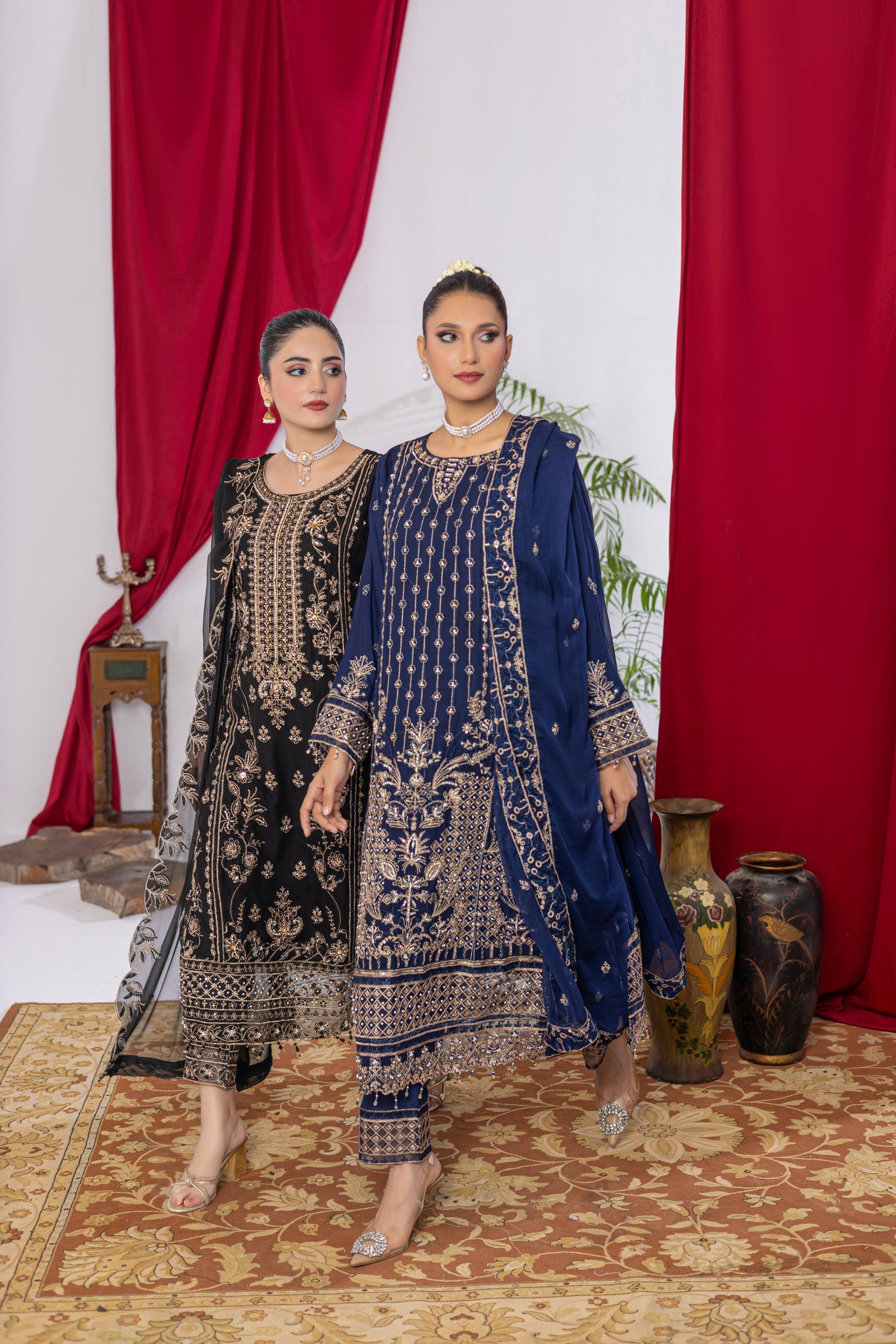 Arzu - Hand Embellished Unstitched Chiffon Collection
